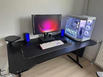 Genesis Gaming tafel HOLM 510 RGB zwart (160cm x 75cm) beschikbaar voor biedingen