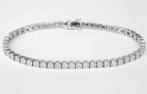 18k witgoud tinnis armband met diamanten 1.50 carat, Sieraden, Tassen en Uiterlijk, Kettingen, Ophalen of Verzenden, Nieuw, Wit
