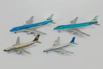 4 MINIATUUR  VLIEGTUIGJES  , KLM , LUFTHANSA, Verzamelen, Luchtvaart en Vliegtuigspotten, Ophalen of Verzenden, Zo goed als nieuw
