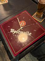 Westmalle emaille klok., Verzamelen, Biermerken, Ophalen of Verzenden, Reclamebord, Plaat of Schild, Overige merken