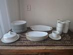 Elegant wit Bavaria servies met gouden rand, Ophalen