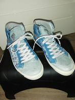Jeans kleurige sneakers., Ophalen of Verzenden, Zo goed als nieuw, Blauw, Sneakers of Gympen