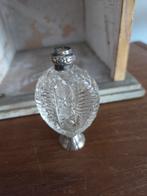 oude zilveren parfum flesje, Verzenden, Zilver