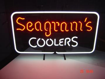 Seagram"s Coolers Neon Vintage Izgst