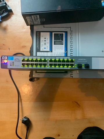 HP ProCurve 1810G-24 – leuke, betrouwbare, stille switch beschikbaar voor biedingen