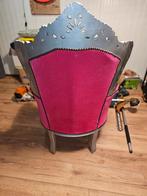 Barok Stoel met Roze Bekleding, Ophalen of Verzenden