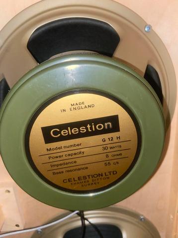Celestion Heritage G12H-30 Greenback 55Hz beschikbaar voor biedingen