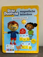 Rom Pom Pom Magnetische Letterdoos, Ophalen of Verzenden, Zo goed als nieuw, Taal en Lezen
