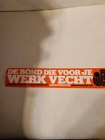 G 079 Vintage Stickers Vakbond FNV en CNV, Ophalen of Verzenden, Gebruikt, Bedrijf of Vereniging