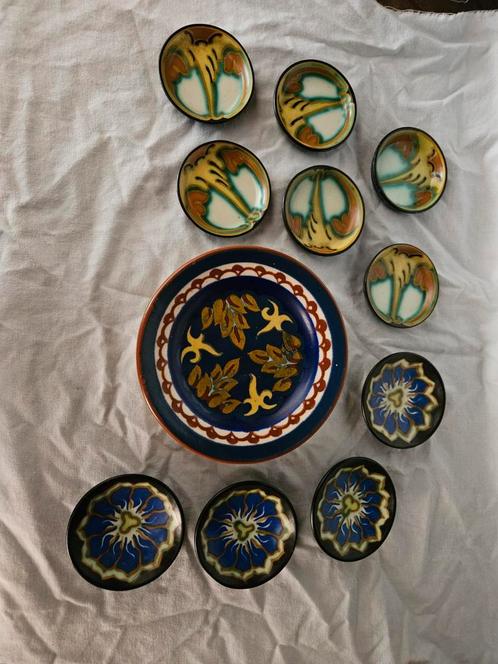 Plateel Gouda & Schoonhoven, Antiek en Kunst, Antiek | Keramiek en Aardewerk, Ophalen of Verzenden