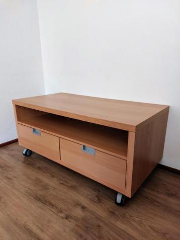 IKEA Besta tv-meubel/ladekast op wieltjes – zo goed als nieu - afbeelding 1
