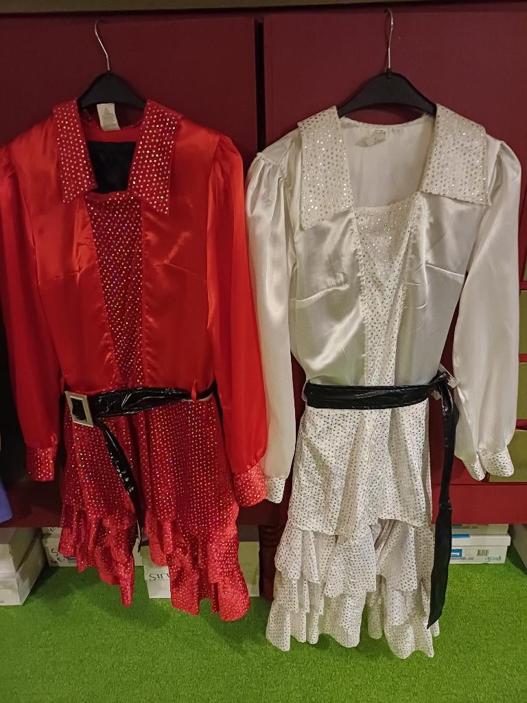 Glitter en glamour diversen zie foto,s, Maat 38/40 (M), Carnaval, Ophalen of Verzenden, Zo goed als nieuw