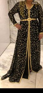 Takchita takshita caftan, Verzenden, Zo goed als nieuw, Zwart, Overige typen