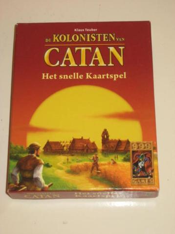 Kolonisten van Catan Het snelle kaartspel beschikbaar voor biedingen