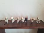 (7) Oude Wollen Kerstschaapjes/Schaapjes/Schaapje, Ophalen of Verzenden