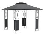 Paviljoen 3x3, partytent prieel antraciet GRATIS BEZORGD!, Verzenden, Minder dan 4 meter, Nieuw, Paviljoen