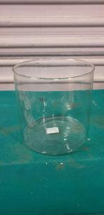 vaas glas cilinder vorm, Huis en Inrichting, Woonaccessoires | Vazen, Ophalen of Verzenden