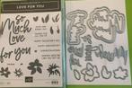 Love For You Stempelset + Stansen Stampin Up NIEUW, Hobby en Vrije tijd, Ophalen of Verzenden, Nieuw, Overige thema's, Pons of Mal