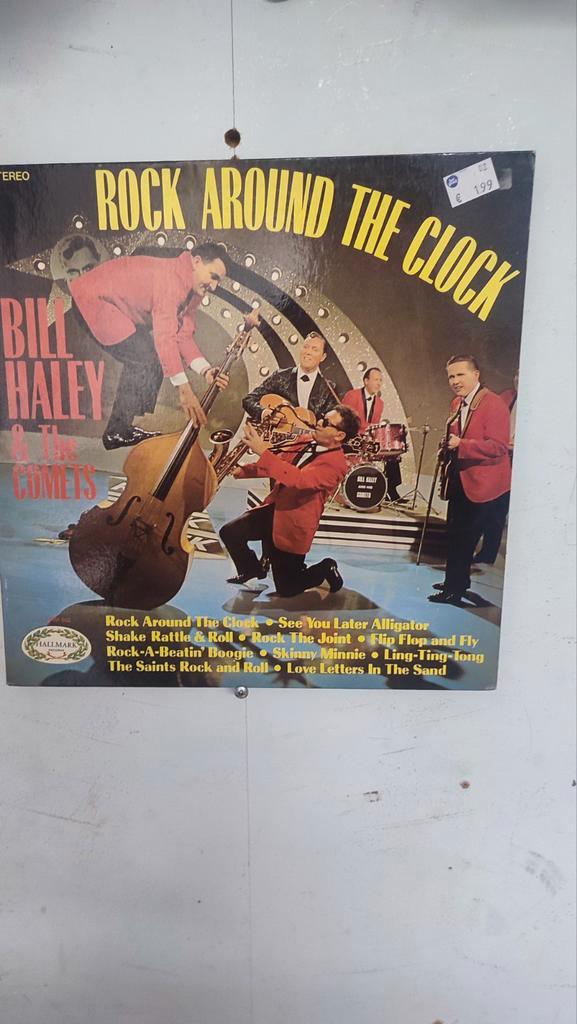 Bill Haley - Rock Around The Clock LP, Cd's en Dvd's, Vinyl | Rock, Gebruikt, Rock-'n-Roll, 12 inch, Ophalen of Verzenden
