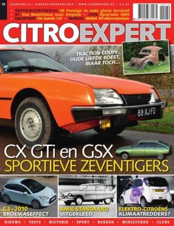 CitroExpert 79 CX 2400 GTi, GS X, Ami6, DS20 Prestige € 3,50 beschikbaar voor biedingen