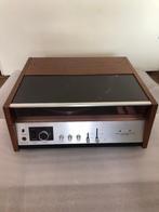 Sony HP-460 (1969) – Hout & Geborsteld Aluminium – Zeldzaam, Ophalen of Verzenden, Gebruikt, Sony