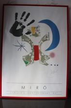 VINTAGE JOAN MIRO CHRISTIES LITHOGRAFIE, Antiek en Kunst, Kunst | Schilderijen | Abstract, Ophalen of Verzenden