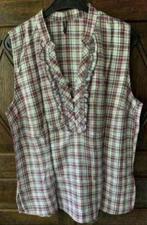 Geruite tuniek, bloesje, top; XXL; COLOURS of the world, Kleding | Dames, Grote Maten, Ophalen of Verzenden, Zo goed als nieuw