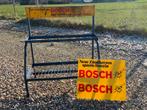 Bosch Autoaccustandaard en Bougieschild / Sparks Plaks, Verzamelen, Merken en Reclamevoorwerpen, Reclamebord, Ophalen of Verzenden
