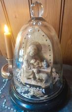 ✨️⚜️Mooie️️ Oud Brocante Stolp met Heilig Communie Beeld, Antiek en Kunst, Ophalen of Verzenden