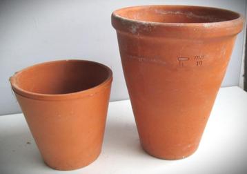 Terracotta Bloempot~Frans~Hoge Plantenpot~Kweekpotjes