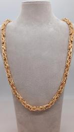 gouden Koningsketting 14kt 70cm, Sieraden, Tassen en Uiterlijk, Kettingen, Nieuw, Goud, Goud, Ophalen of Verzenden