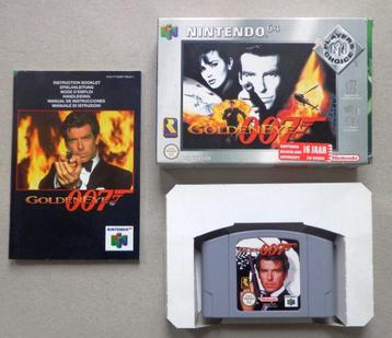 James Bond Golden Eye voor de Nintendo 64 Compleet beschikbaar voor biedingen