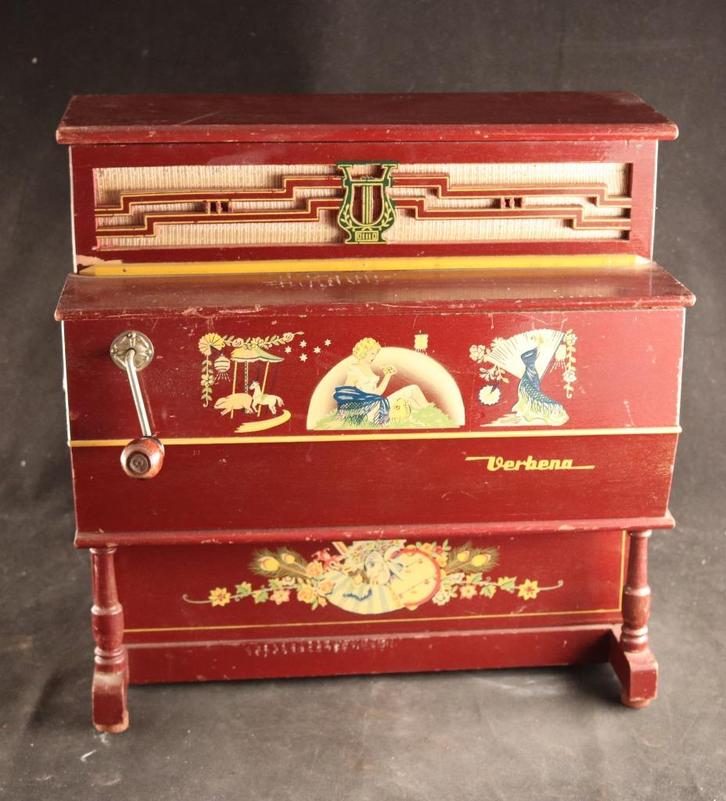 Klein antiek draaiorgel, Antiek en Kunst, Antiek | Overige Antiek, Ophalen of Verzenden