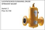 Spirovent luchtafscheider BA100F NIEUW, Ophalen, Minder dan 30 cm, Overige typen, Nieuw