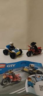 Lego City 60243 Politie Achtervolging, Ophalen of Verzenden, Zo goed als nieuw, Complete set, Lego