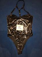 Lak body, Verzenden, Zwart, Body of Korset