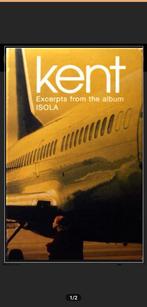 Beloning van 50 euro voor deze cassette: Kent : Isola, Ophalen of Verzenden, Gebruikt, 1 bandje, Origineel