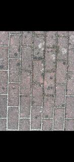 1500m2 betonklinker rood 8cm, Tuin en Terras, Tegels en Klinkers, Beton, Gebruikt, Ophalen of Verzenden, Klinkers