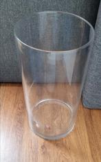 Grote glazen windlicht, Ophalen, Zo goed als nieuw, Overige materialen, Minder dan 25 cm