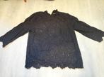 Kanten zwart truitje Hema, Kleding | Dames, Tops, Maat 38/40 (M), Zwart, Ophalen of Verzenden, Zo goed als nieuw