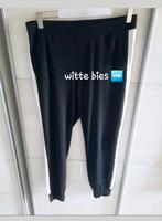 joggingbroek chillbroek maat 42-44 zwart met witte bies, H&M, Zwart, Maat 42/44 (L), Ophalen of Verzenden