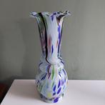 Lucky vintage seventies Tutti Frutti Murano stijl vaas, Ophalen of Verzenden