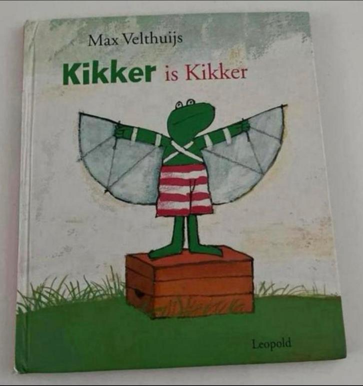 MAX VELTHUIJS KIKKER IS KIKKER LEOPOLD, Boeken, Kinderboeken | Jeugd | onder 10 jaar, Gelezen, Ophalen of Verzenden