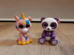 TY eenhoorn en panda poppetjes 6 cm, Verzamelen, Ophalen of Verzenden