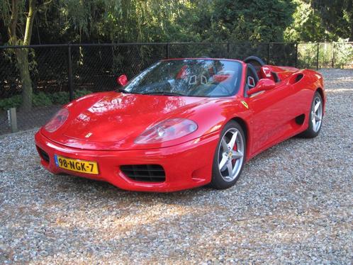 Ferrari 360 3.6 F1 Spider 2002 Rood, Auto's, Ferrari, Particulier, ABS, Airbags, Airconditioning, Alarm, Boordcomputer, Centrale vergrendeling