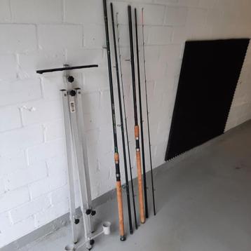 HENGELSTEUN MET 2 FEEDERHENGELS beschikbaar voor biedingen