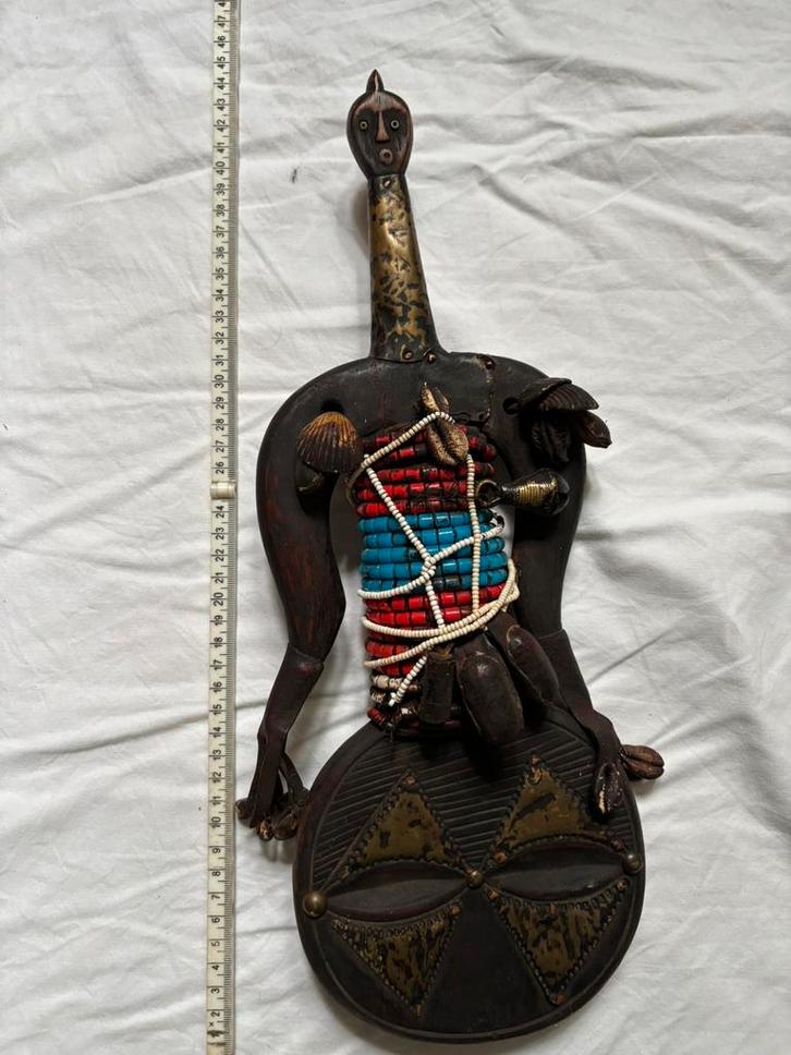 Afrikaanse tribal Art .Originele Namji pop . Vintage, Antiek en Kunst, Kunst | Niet-Westerse kunst, Ophalen of Verzenden