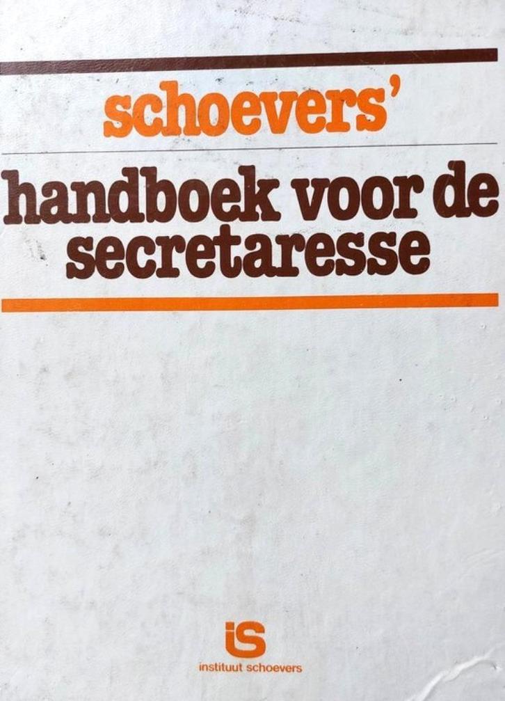 Schoevers' handboek voor de secretaresse, Boeken, Schoolboeken, Gelezen, Overige vakken, Overige niveaus, Ophalen of Verzenden