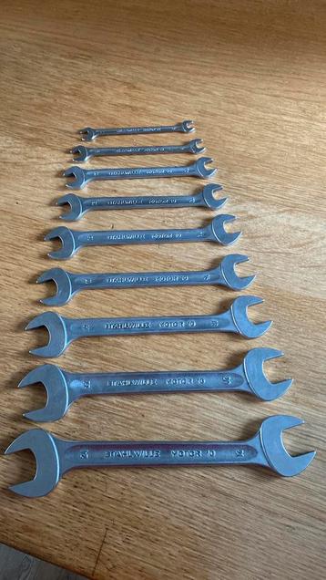 Stahlwille 9 dlg. steeksleutelset 6-24mm Motor 10 beschikbaar voor biedingen