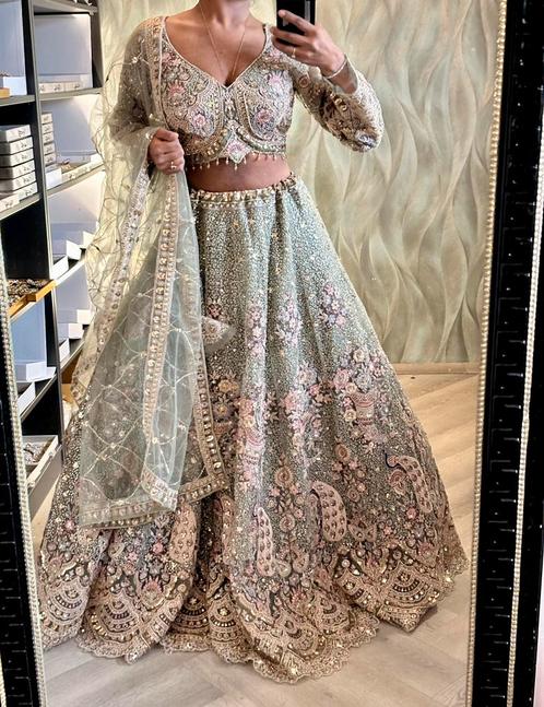 Uitzoeken Exclusieve Lehenga’s 200 Indiase kleding Bollywood, Kleding | Dames, Gelegenheidskleding, Nieuw, Overige typen, Ophalen of Verzenden
